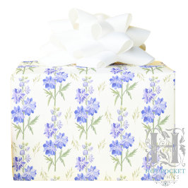 Presente Papel de enrolamento Larkspur