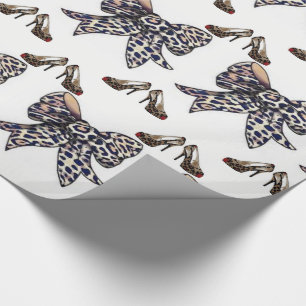 Presente Papel de enrolamento Leopardo