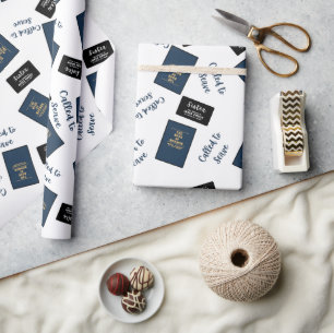 Presente Papel de enrolamento Missionário da Irmã