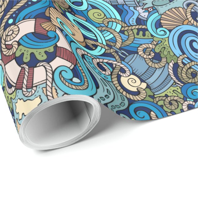 Presente Papel de enrolamento náutico (Ponta do rolo)