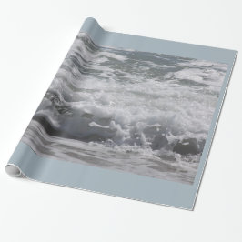 Presente Papel de enrolamento no oceano Atlântico