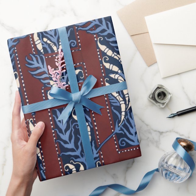 Presente Papel de enrolamento oriental de Fern Samarkande (Presentear)