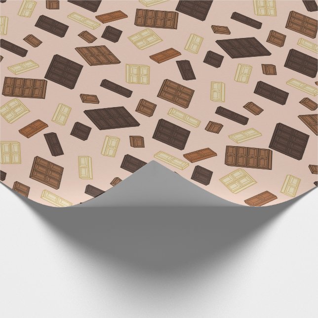 Presente Papel de enrolamento para Bares de chocolate (Ponta)