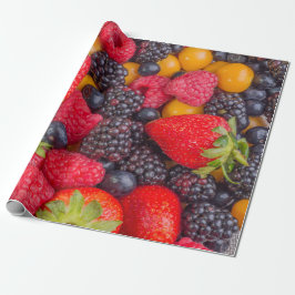 Presente Papel de enrolamento para Berries mistos