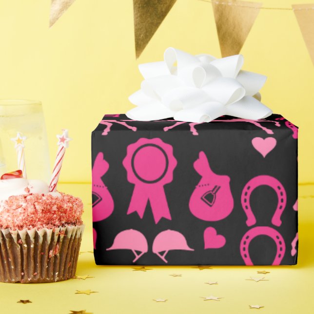 Presente Papel de enrolamento para corridas de cavalos (Festa de aniversário)