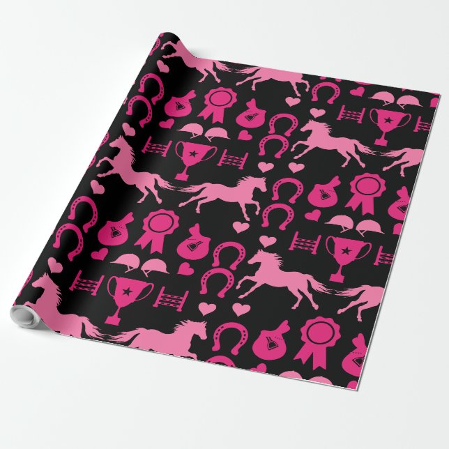 Presente Papel de enrolamento para corridas de cavalos (Desenrolado)