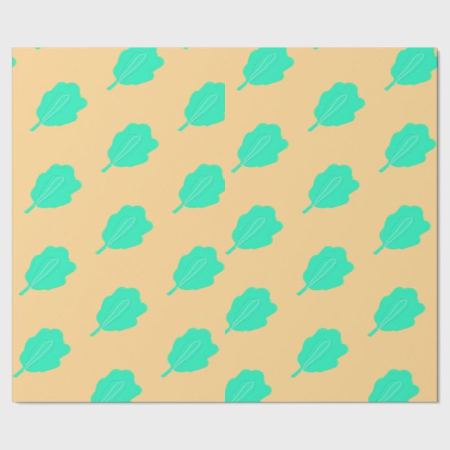 Presente Papel de enrolamento para Design da série Turquesa (Barra)