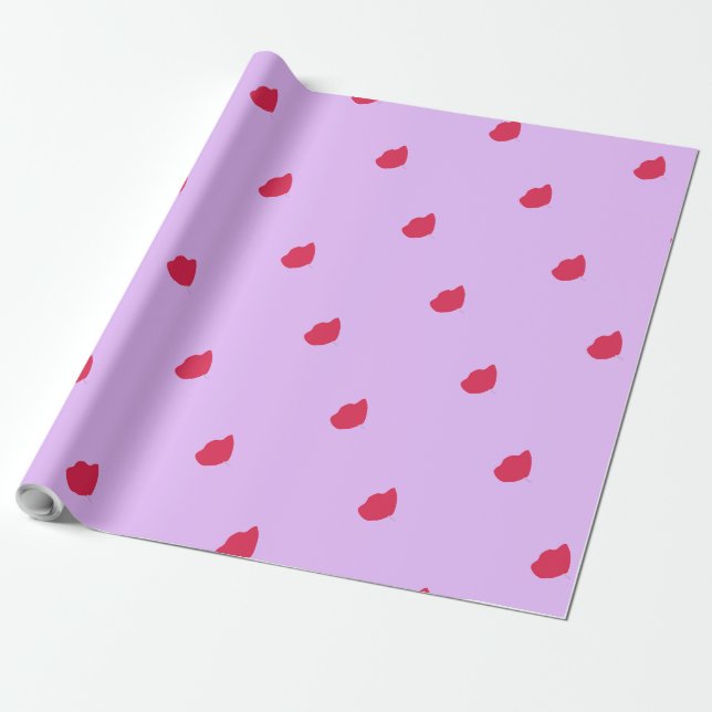 Presente Papel de enrolamento para design de sementeira de  (Desenrolado)