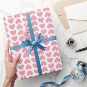 Presente Papel de enrolamento para Dia de os namorados.