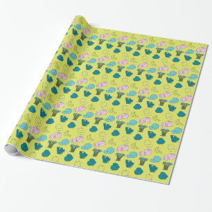 Presente Papel de enrolamento para jardins pop Frutas e veg