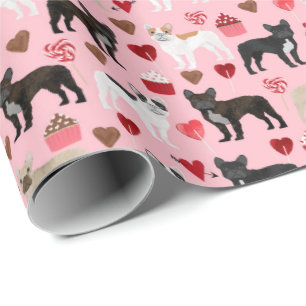 Presente Papel de enrolamento para Namorados de Bulldog Fra