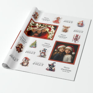 Presente Papel de enrolamento personalizado de caracteres d