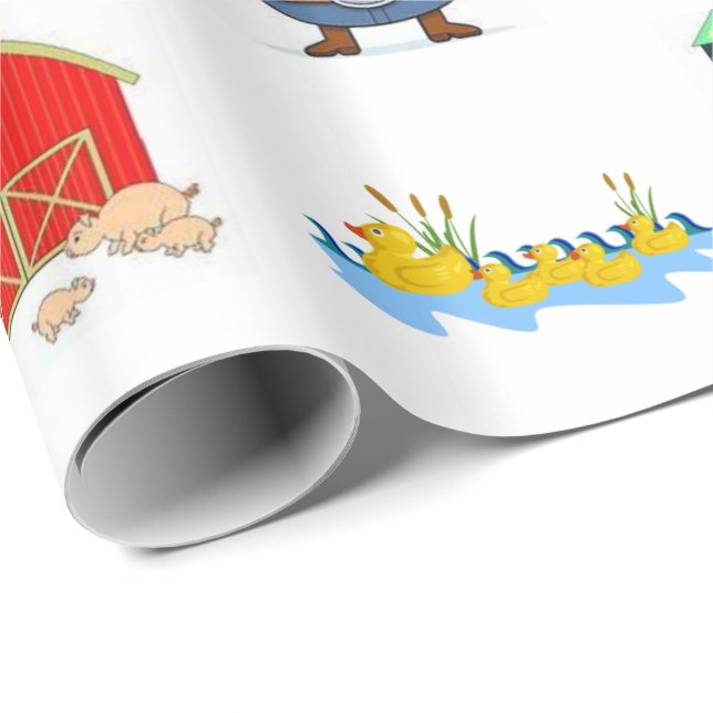 Presente Papel de enrolamento primavera (Ponta do rolo)