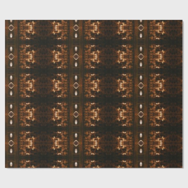 Presente Papel de enrolamento psicodélico abstrato (Aberto)