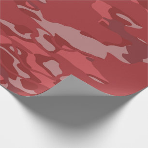 Presente Papel de enrolamento Red Camo