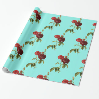 Presente Papel de enrolamento, ROSA de 30" x 6' SEED FELIZ