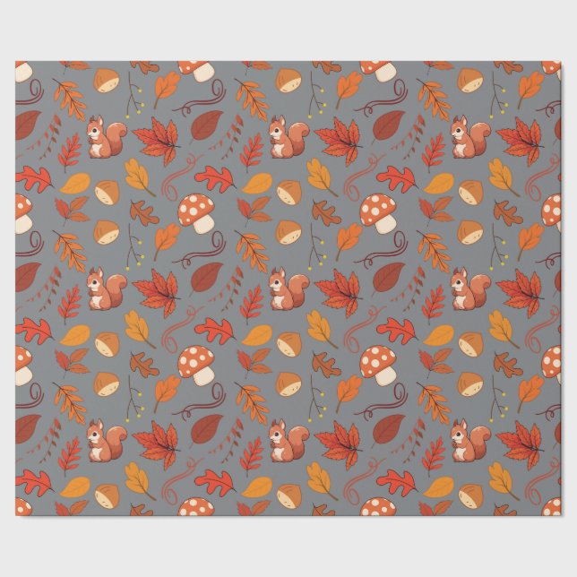 Presente Papel de enrolamento sem costura para cinzas: esqu (Barra)