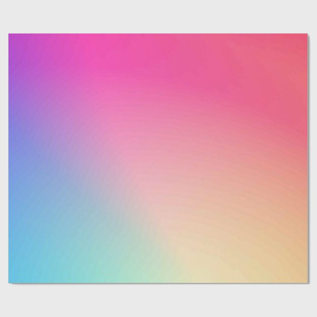 Presente Papel de enrolamento Sólido Colorido Americano (Aberto)