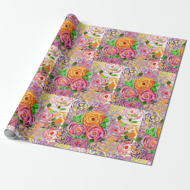 Presente Papel de enrolamento TRIADIC (Desenrolado)