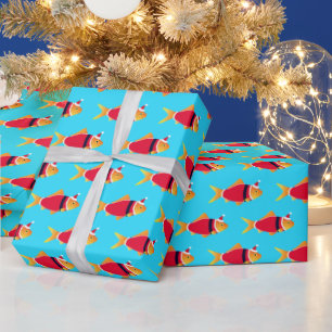 Presente Papel de enrolar de Natal para Papais noeis Goldfi