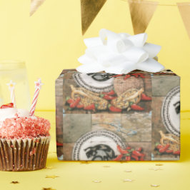 Presente Papel de enrolar do sudoeste - Milheira de cesta i