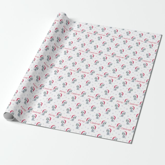 Presente Papel de enrolar meuguete de Natal D (Desenrolado)