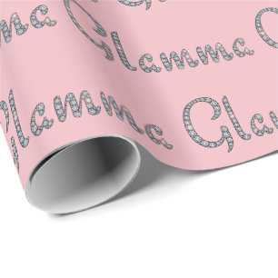 Presente Papel de envolvimento bling de Glamma