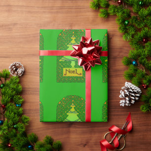 Presente Papel de envolvimento celta da árvore de Natal