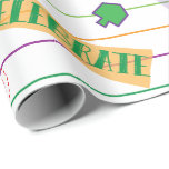 Presente Papel de Envolvimento Chanukah "Festa de Chanucá"<br><div class="desc">Chanukah Wrapping Paper "Festa de Chanucá" comece com nosso mais novo presente para vestir seu Chanukah:) Escolha entre 4 estilos e 5 tamanhos de papel embrulhado. Aproveite e obrigados para parar e comprar. Seu negócio é muito apreciado. Feliz Hanukkah! Mídia: Matte Wrapping Paper Certifique-se de que cada presente que você...</div>