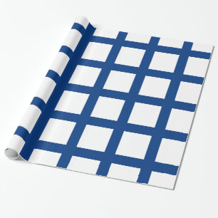 Presente Papel de envolvimento com a bandeira de Finlandia