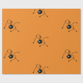 Presente Papel de envolvimento com aranha
