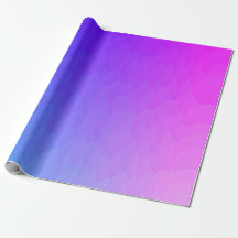 Papel de envolvimento cor-de-rosa azul roxo da