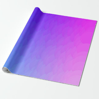 Presente Papel de envolvimento cor-de-rosa azul roxo da