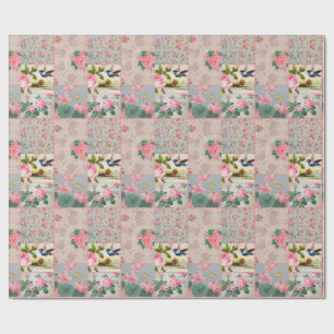 Presente Papel de envolvimento cor-de-rosa do papel de