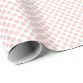 Presente Papel de envolvimento cor-de-rosa dos pontos