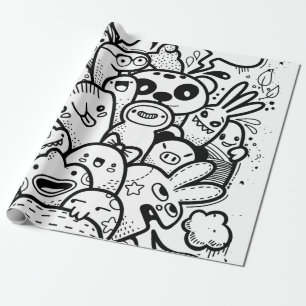 Presente Papel de envolvimento CUSTOMIZÁVEL