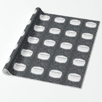 Papel de envolvimento customizável do caderno da