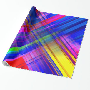 Presente Papel de envolvimento da arte abstracta 174