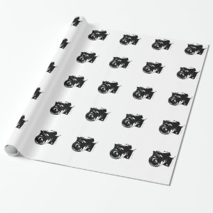 Presente Papel de envolvimento da câmera
