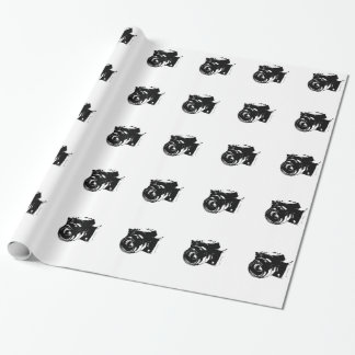 Presente Papel de envolvimento da câmera