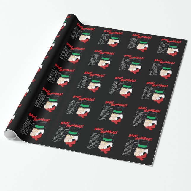 Presente Papel de envolvimento da FARSA de BAH! (Desenrolado)