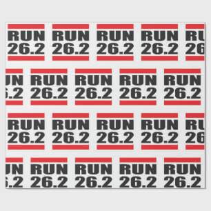 Presente Papel de envolvimento da maratona