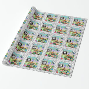 Presente Papel de envolvimento da rota 66
