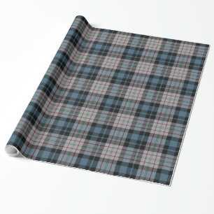 Presente Papel de envolvimento da xadrez de Tartan de