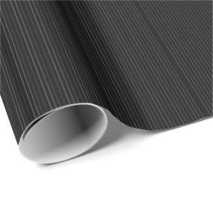 Presente PAPEL DE ENVOLVIMENTO DE 10 GIFT-Stripes Brancas N