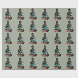Presente Papel de envolvimento de Buddha de pedra preciosa