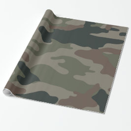 Presente Papel de envolvimento de Camo da caça