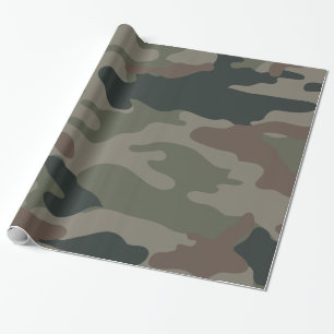Presente Papel de envolvimento de Camo da caça