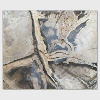 Presente Papel de envolvimento de cristal preto & de creme