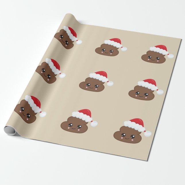 Presente Papel de envolvimento de Emoji do tombadilho do (Desenrolado)